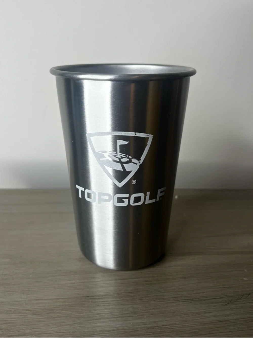 Topgolf Stainless Steel Pint Cup - Silver